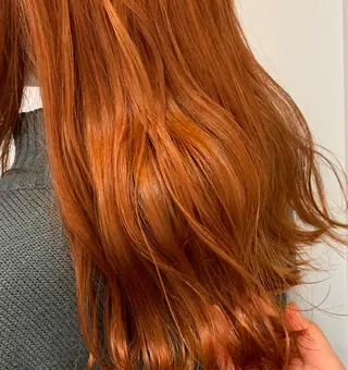 ミディアム カラー ハイトーン/ウルフ/ ボブ/増田のヘアスタイル