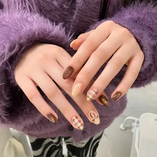 ネイル Share salon Paloma所属・【大垣ネイル🎀 】 Asana🧸のネイルデザイン