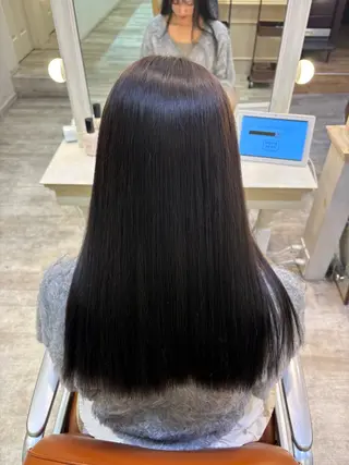 セミロング ボブ職人/ボブ縮毛 髪質改善のヘアスタイル