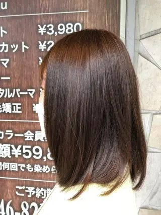 ミディアム aile上大岡所属・mika 🌼のヘアスタイル