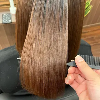 ミディアム 🌸栄/髪質改善専門 ayaka💇‍♀️のヘアスタイル