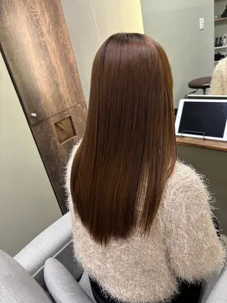 ロング 🌟美髪カラー🌟 縮毛矯正🌟曽我優海のヘアスタイル