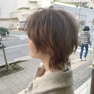 ショート カラー circus by KENJE 町田店のヘアスタイル