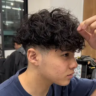 メンズ メンズ専門/パーマ 特化/栄/北出瑞貴のヘアスタイル