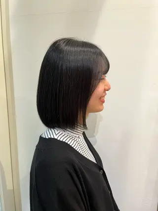 ミディアム 暖色カラー/似合わせ カット/名古屋/辻のヘアスタイル