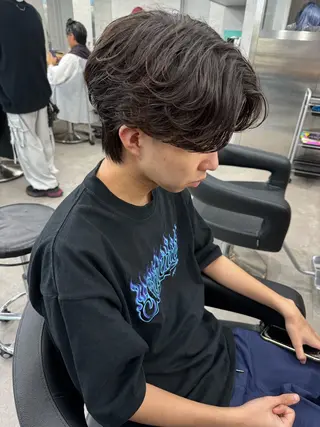 パーマ メンズ 【渋谷メンズ特化】 🔥BLUCK🔥のヘアスタイル