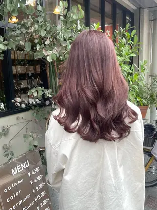 カラー 竹内 春奈のヘアスタイル