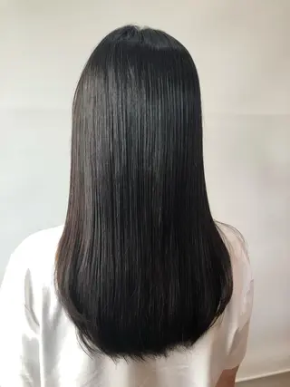 ロング 高山🐬髪質改善 池袋で縮毛矯正のヘアスタイル