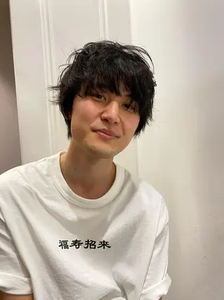 メンズ 似合わせカット /パーマ岡本淳平のヘアスタイル