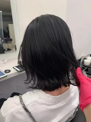 ミディアム 【美容室が苦手な方 専問美容室】MIHOのヘアスタイル