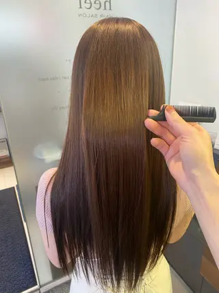 ロング Miyu’s所属・縮毛矯正特化 髪質改善辻良輝のヘアスタイル