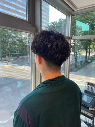 パーマ メンズ Yamada Ami🪐のヘアスタイル