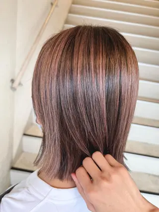 ミディアム カラー カラースペシャリスト しょう🧑🏼‍🎨のヘアスタイル