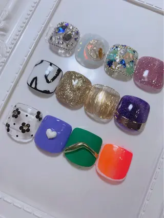 ネイル m.i private nail salon所属・大西 真衣のネイルデザイン