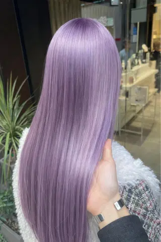 カラー 透明感のある艶髪なら 矢場町駅4番出口すぐのヘアスタイル