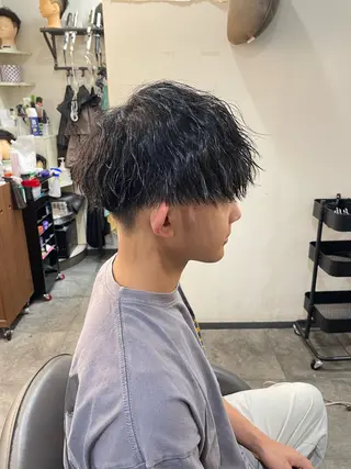 ショート パーマ メンズ Leggu所属・木田 智大のヘアスタイル