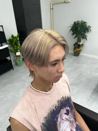 ショート メンズ メンズパーマ名人 TAKUMAのヘアスタイル