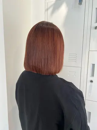 ミディアム 黒阪 なみのヘアスタイル