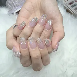 ネイル 🎀nana🫧 ワンホンネイル🎀のネイルデザイン