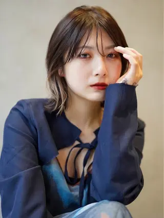 ミディアム nico　TOKYO所属・メンズ特化美容師/ すなおのヘアスタイル