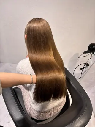 ロング カラー 表参道♡暗髪^ྀི 艶カラー♡アユミのヘアスタイル