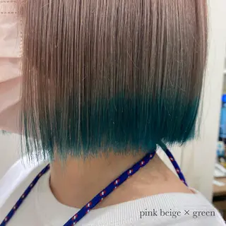 ミディアム カラー acoron.武蔵小杉所属・🌴aoi. / 海外style🌴のヘアスタイル