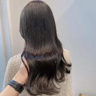 セミロング カラー ヘアアレンジ GO TODAY SHAiRE SALON 原宿verno店所属・完全💗マンツーマン marinのヘアスタイル