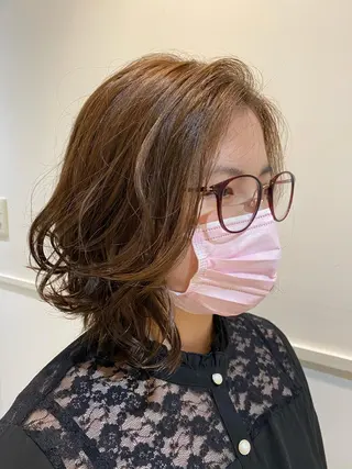 セミロング Dxxxx III所属・女性目線の大人 メンズ*Ayakaのヘアスタイル