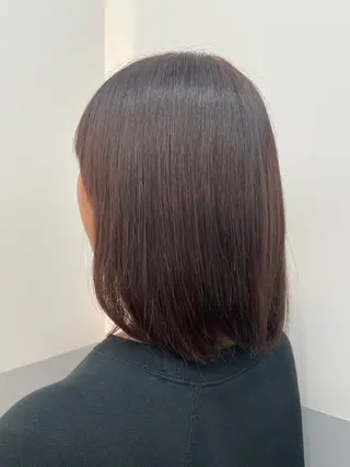 ミディアム 🦋saki🦋 髪質改善🦋のヘアスタイル