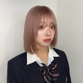 ミディアム カラー Ren. 🦋デザインカラーのヘアスタイル