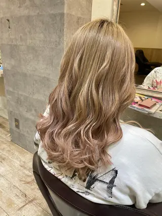 セミロング Agu hair verse所属・小顔/似合わせカット 杉山莉菜のヘアスタイル