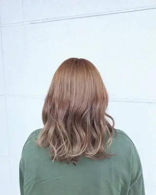 セミロング カラー SOL _Nakamuraのヘアスタイル