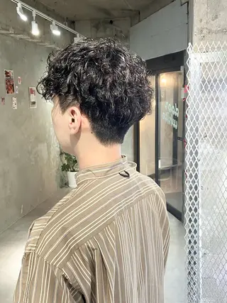ショート パーマ door white hideのヘアスタイル