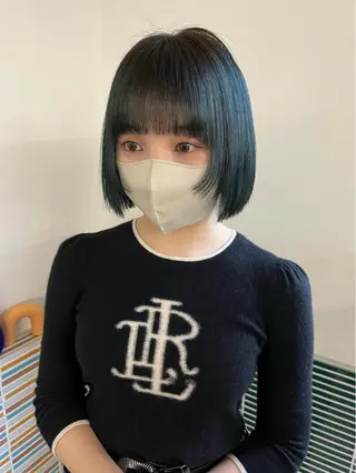 ミディアム カラー 🩷ハイトーン透明感 レイヤー🩷ユリカのヘアスタイル