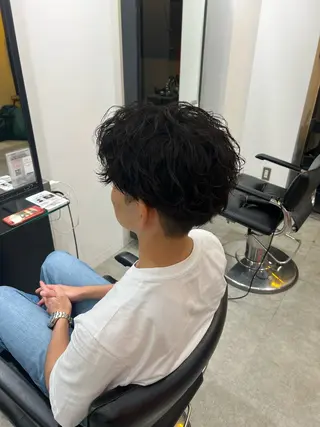 パーマ メンズ fifth PARK所属・fifth PARK HIN★T★のヘアスタイル