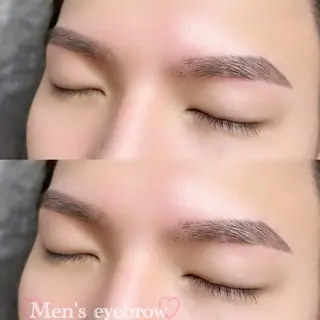 メンズ アイブロウ eye's Sherry所属・26日空きあり 🇰🇷🎀 河野のマツエク・マツパデザイン