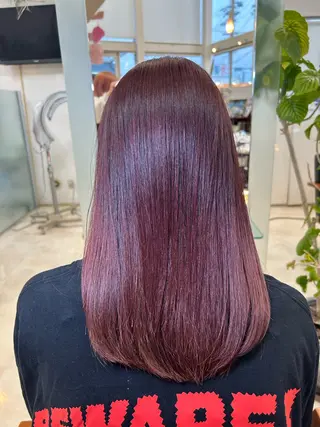 カラー 岩月ちさと まつ毛/カラーのヘアスタイル