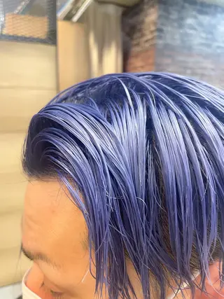 カラー メンズ youres hair 髪質改善トリートメント&ヘッドスパ  新宿三丁目店【ユアーズヘア】所属・🦋透明感カラー 👑NODOKA🦋のヘアスタイル