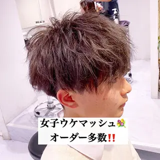 カラー メンズ Loy所属・メンズヘア特化 パーマ 縮毛矯正🔷のヘアスタイル