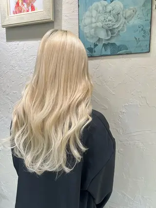 ロング カラー たけかわ みずきのヘアスタイル