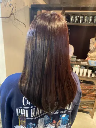 ミディアム カラー お任せヘア☘️☘️ 及川渚のヘアスタイル