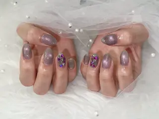ネイル 【Eclat ｴｸﾗ】nail＆beauty所属・Eclat〔ｴｸﾗ〕 MOEKA𝜗𝜚*のネイルデザイン