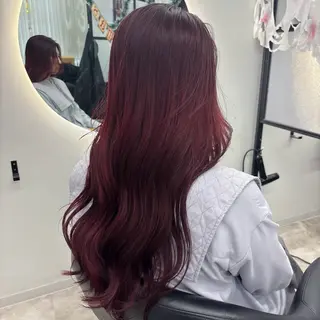 ロング カラー Ren. 🦋デザインカラーのヘアスタイル