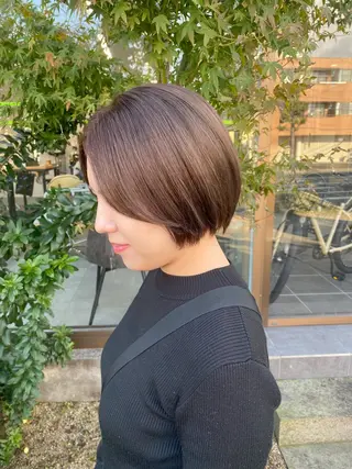 ショート CIEN所属・松下 育未のヘアスタイル