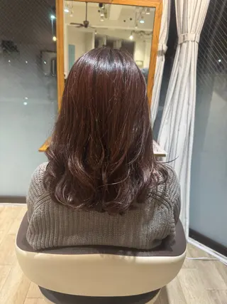 ミディアム やまぐち まりんのヘアスタイル
