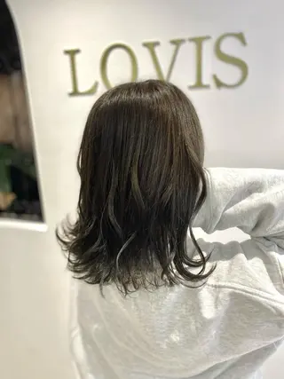 ショート カラー ヘアアレンジ Agu hair trico 久喜3号所属・ハイトーン&透明感 カラー☘️片山優陽のヘアスタイル