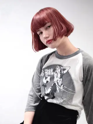 ミディアム カラー ryuei /原宿のヘアスタイル