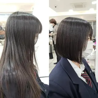 ショート ボブ・ロブ　福田 泰久✂️✨のヘアスタイル