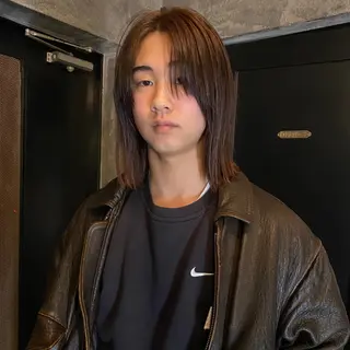 ミディアム カラー メンズ ニュアンスデザイン/ SHOUTOのヘアスタイル