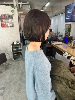 ショート C’LD hair  produce /シールドヘア所属・モテ髪/ボブ/ショー ト/アダチフウトのヘアスタイル